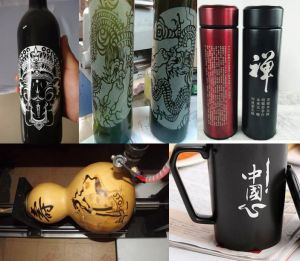 伊春金山屯区酒瓶葫芦工艺品激光雕刻机